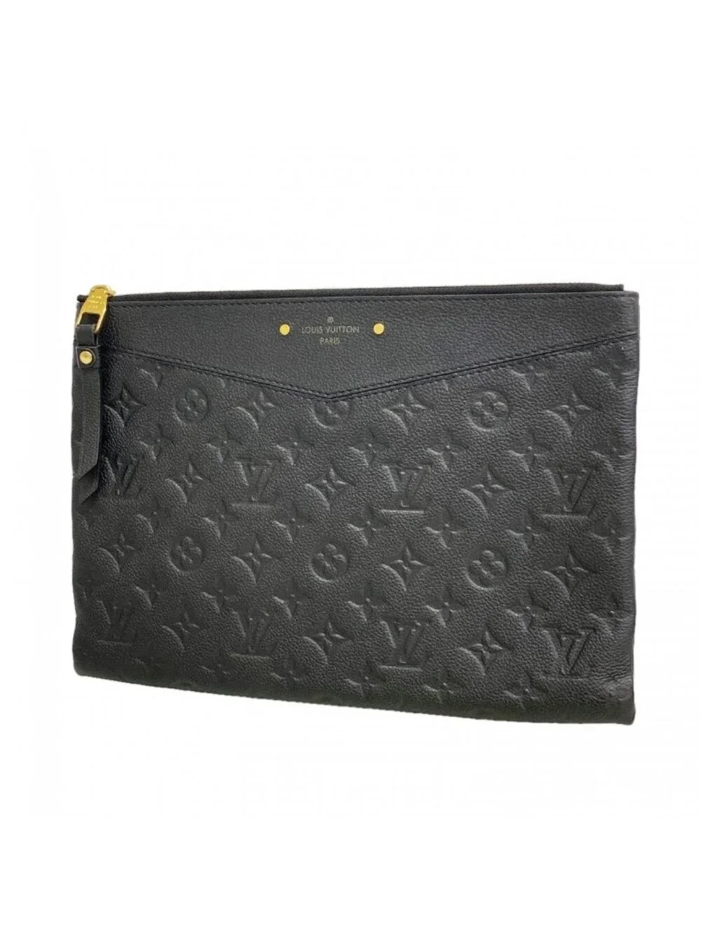 Louis Vuitton Clutch Monogram Empreinte Daily Pouch Noir